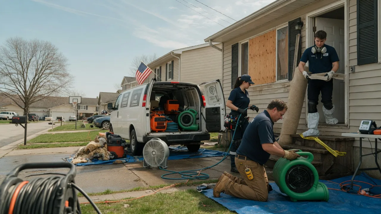 Water Damage Restoration in Rising City, NE near me